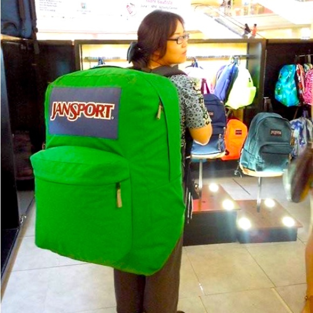 Massive Oversized Jansport Giant Backpack Bag